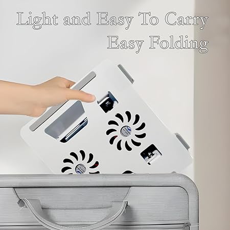 Laptop Stand with Dual Cooling Fan