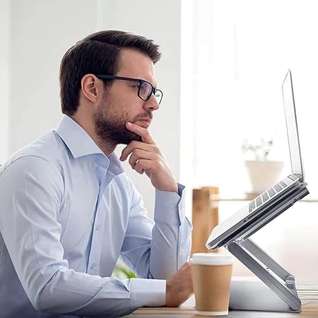 Laptop Stand with Dual Cooling Fan