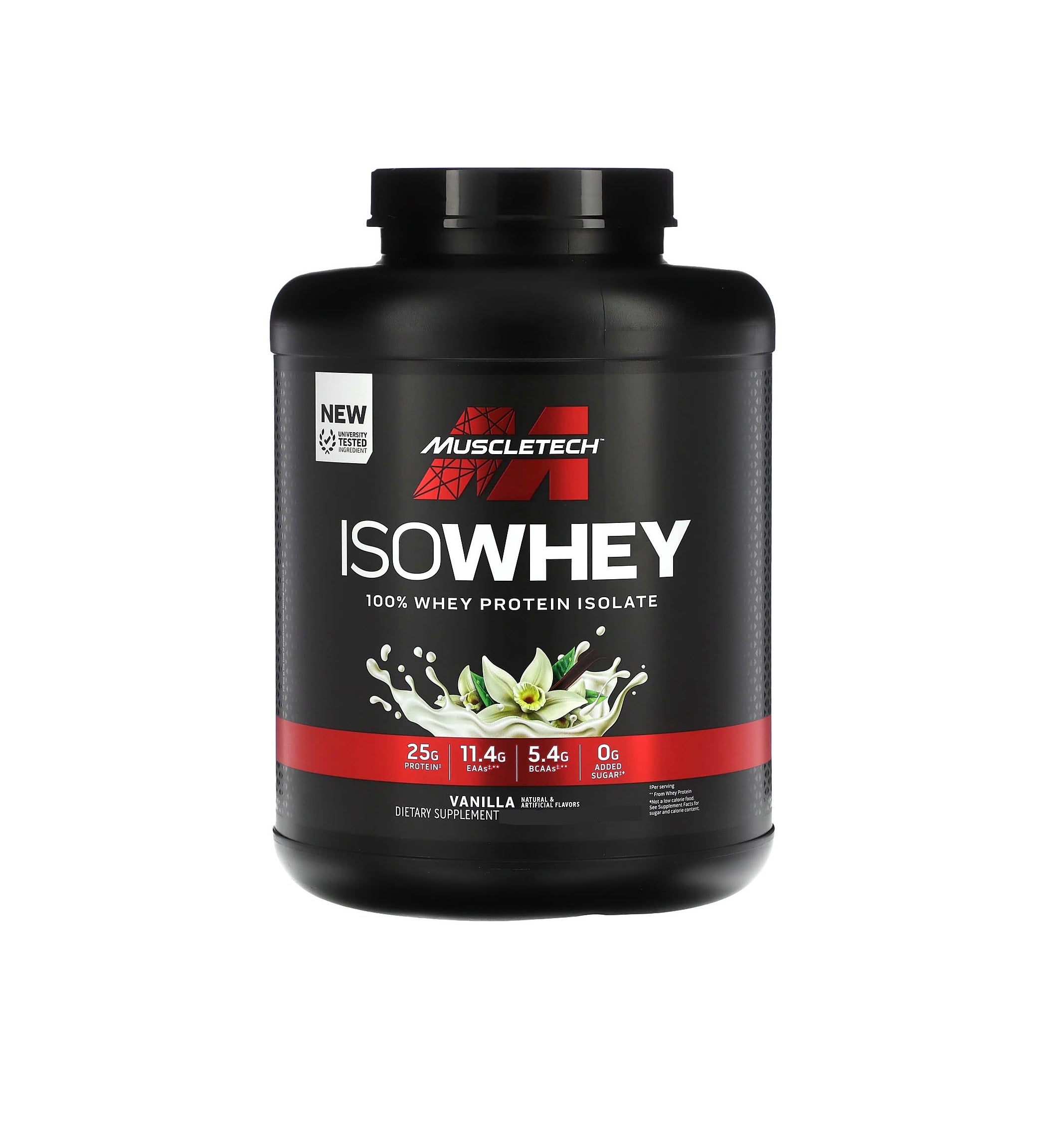 Muscletech Iso Whey Protein Powder – Vanilla | 100% Authentic Muscle-Building Formula