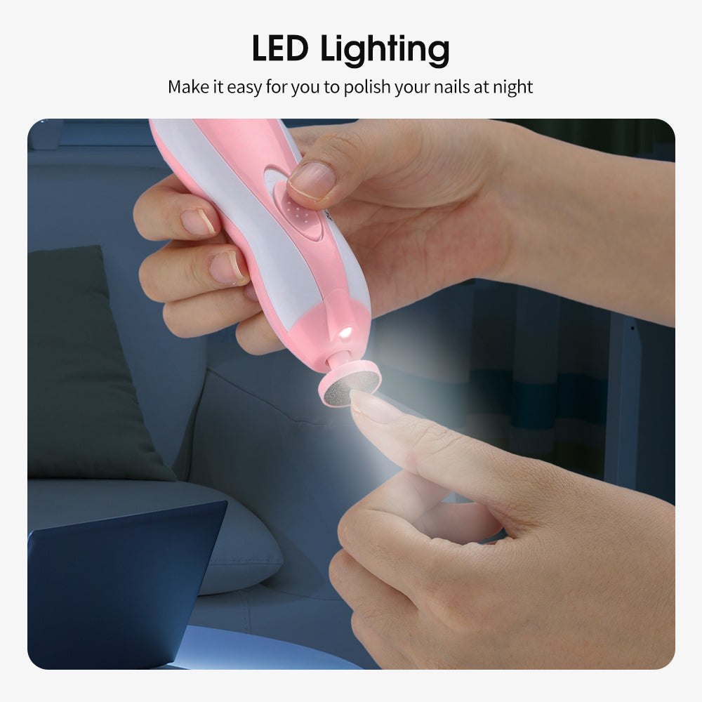 Electric Baby Nail Trimmer – Safe & Gentle Nail Care for Newborns and Toddlers