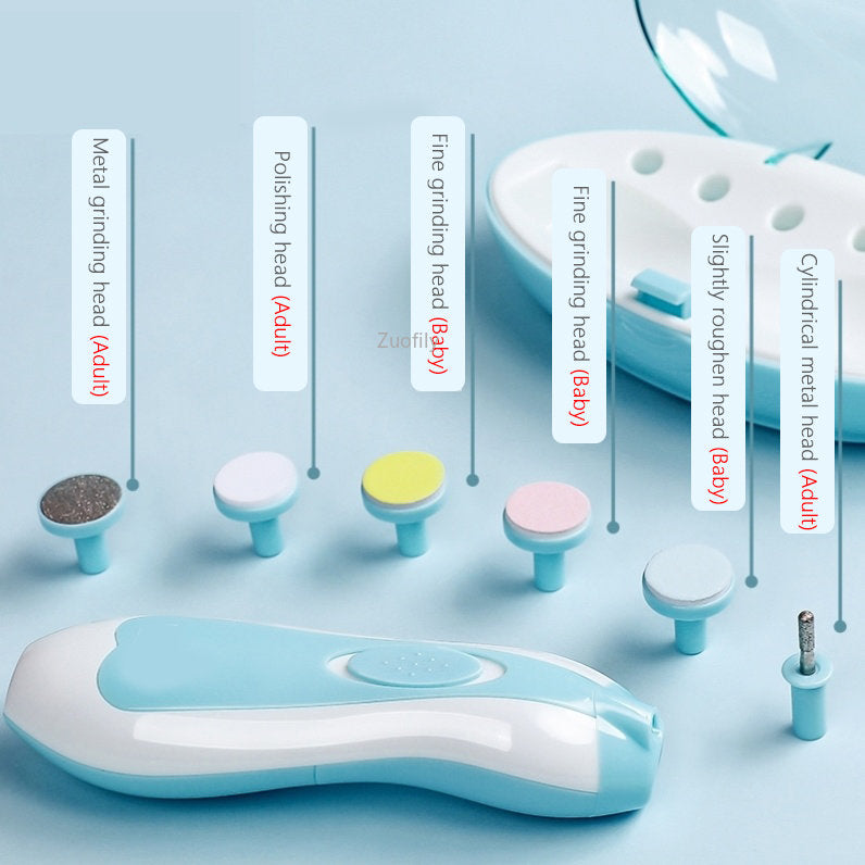 Electric Baby Nail Trimmer – Safe & Gentle Nail Care for Newborns and Toddlers