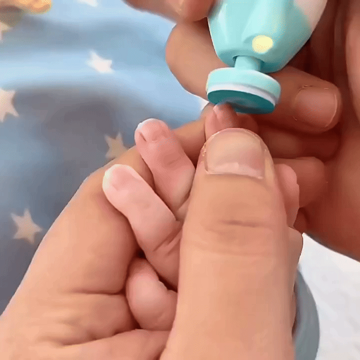 Electric Baby Nail Trimmer – Safe & Gentle Nail Care for Newborns and Toddlers