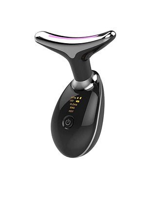 INTENSO Face Massager, Anti-Aging Neck Eye Massager with 7 Colors 3 Modes, Facial Massager for Skin Care, Anti-Wrinkle Device for Face