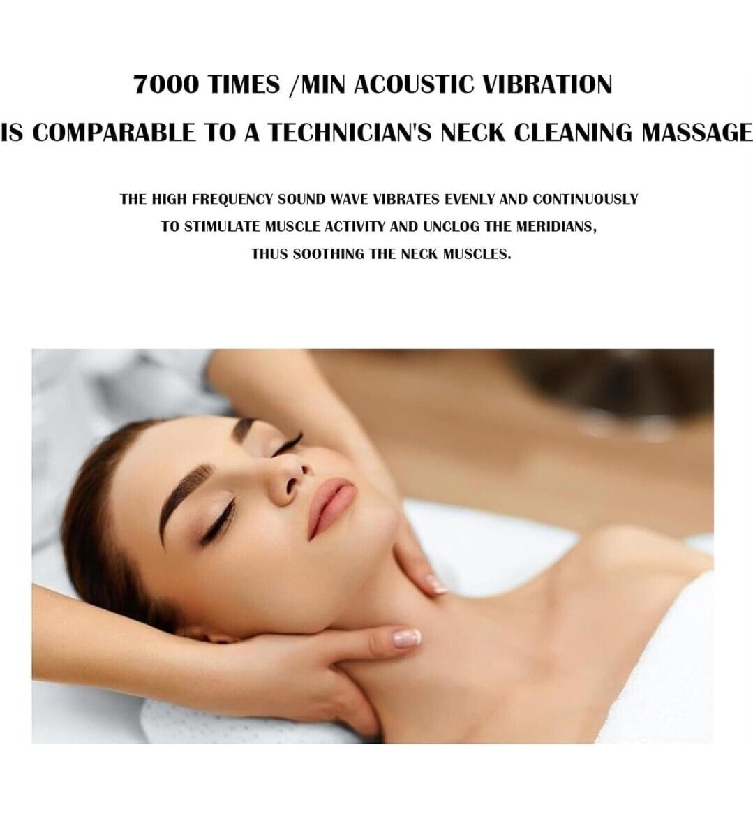 INTENSO Face Massager, Anti-Aging Neck Eye Massager with 7 Colors 3 Modes, Facial Massager for Skin Care, Anti-Wrinkle Device for Face