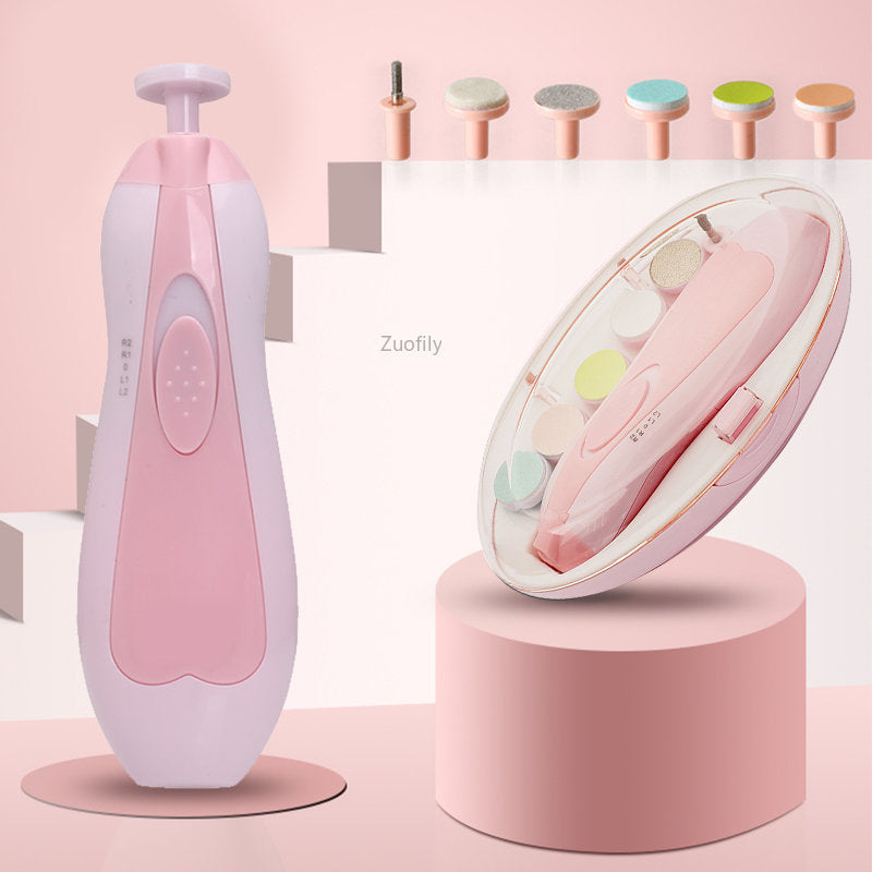 Electric Baby Nail Trimmer – Safe & Gentle Nail Care for Newborns and Toddlers
